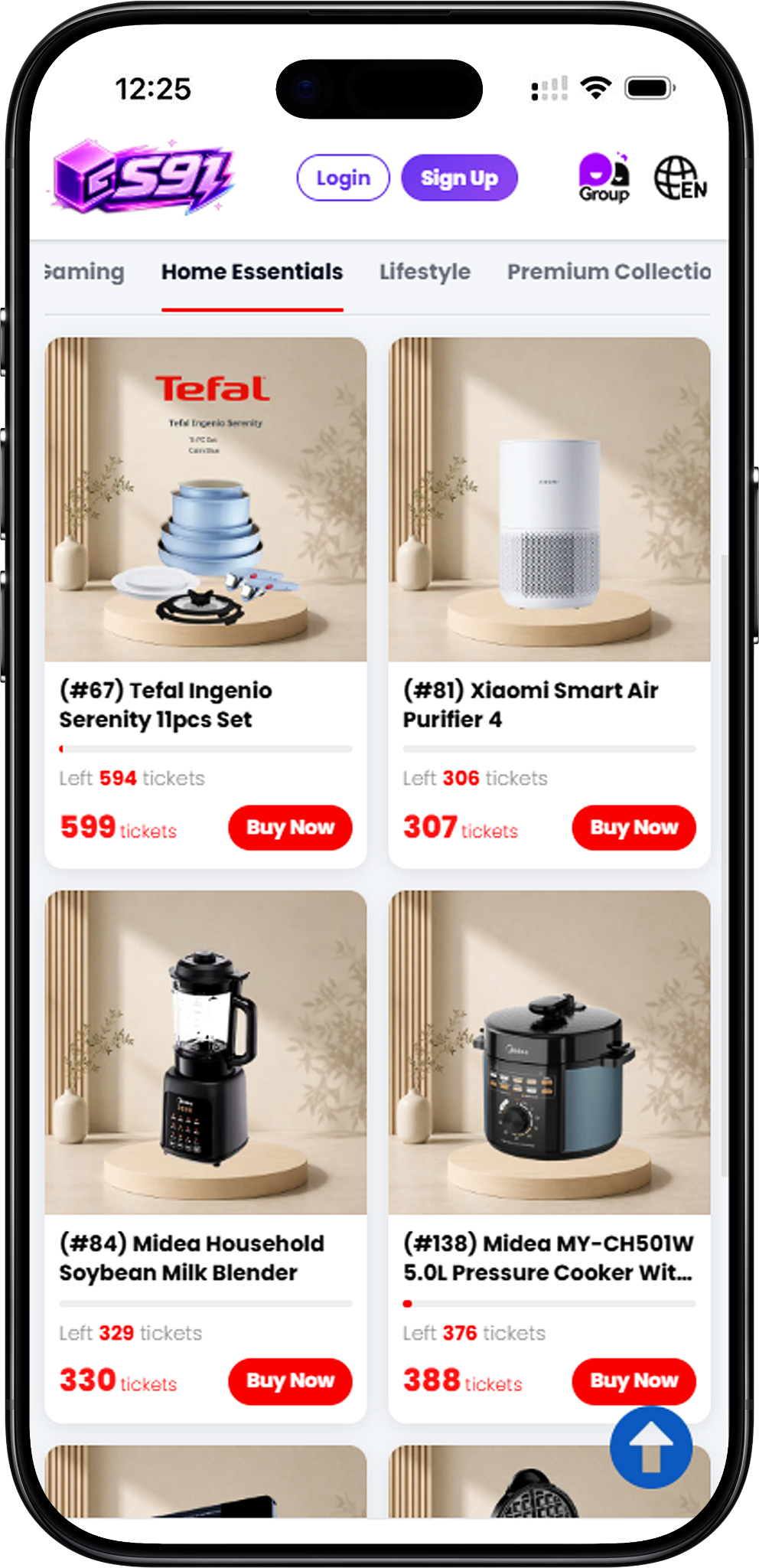 S91BOX RM1 Purchase Home Essentials